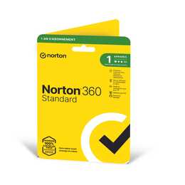 NORTON 360 Standard (Licence annuelle, 1x, 1 année, Français)