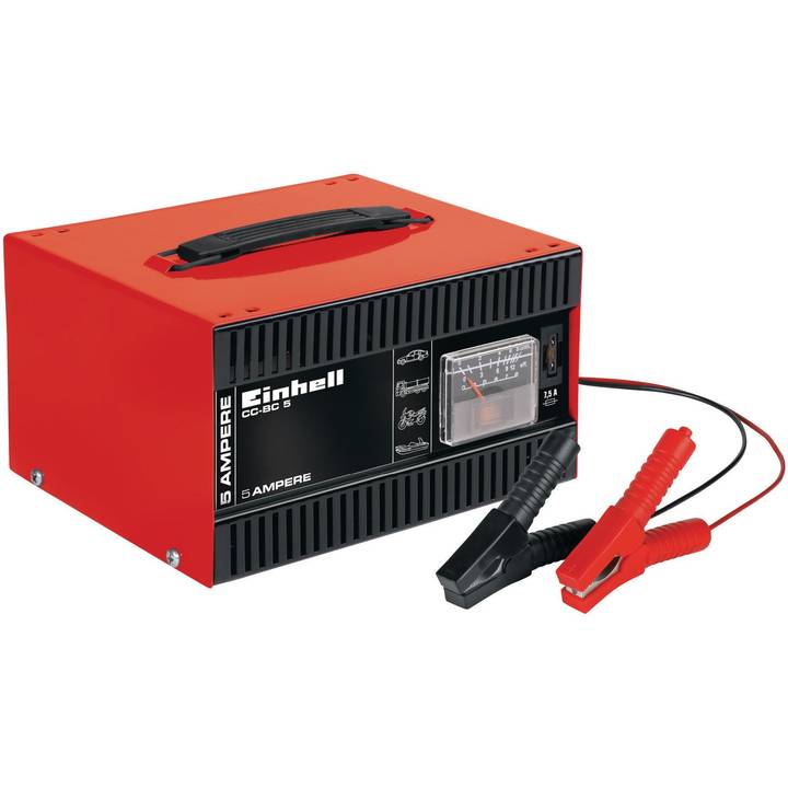 EINHELL BCC-BC 5 Batterieladegerät, 12 V, 5 A