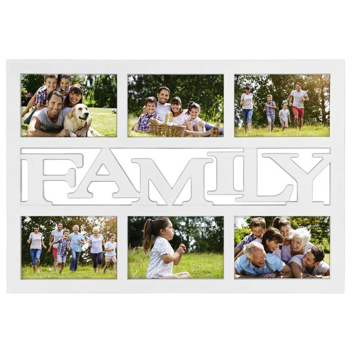 Cornice portafoto HAMA FAMILY bianco, 10 x 15 cm