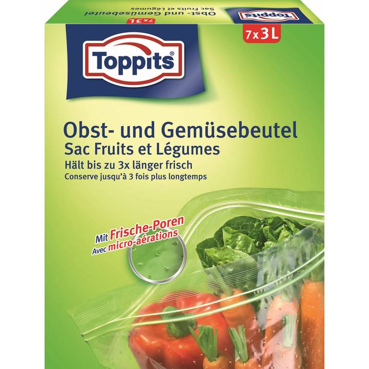 TOPPITS Obst- und Gemüsebeutel (7 Stück)