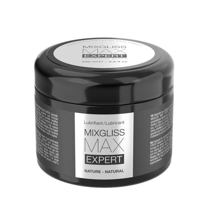 MIXGLISS Gleitmittel Max Expert Nature (250 ml, Wasserbasis)