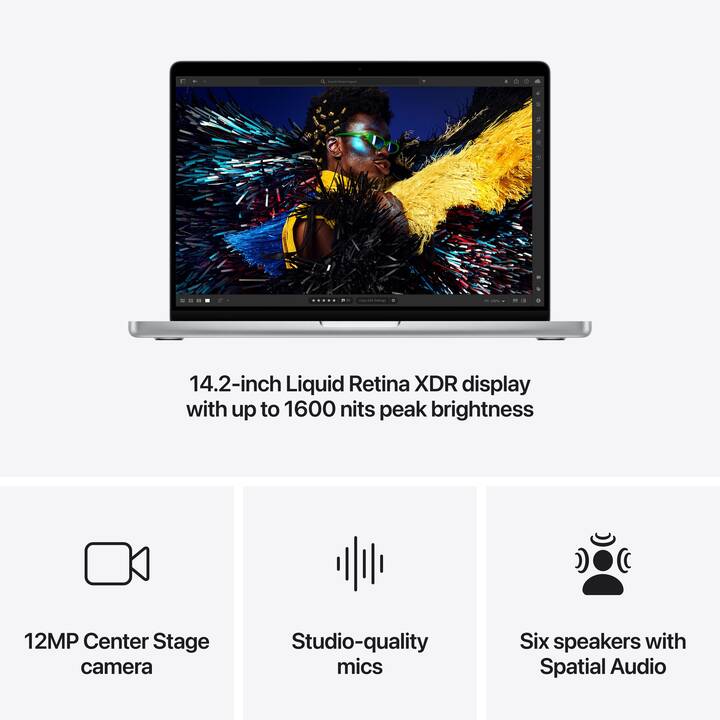 APPLE MacBook Pro 2024 (14.2", Apple M4 Pro Chip, 24 GB RAM, 1000 GB SSD)