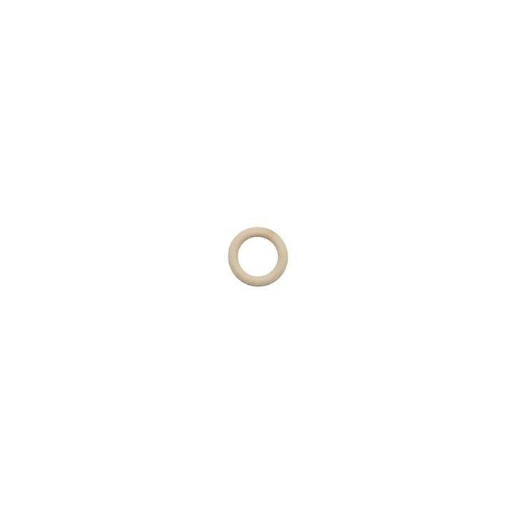 GLOREX Holzartikel Ring (6 Stück)
