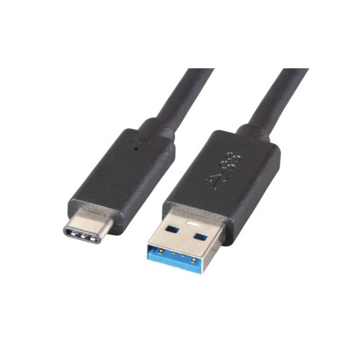 MHE USB-Kabel (USB-C, USB 3.0, 1 m)