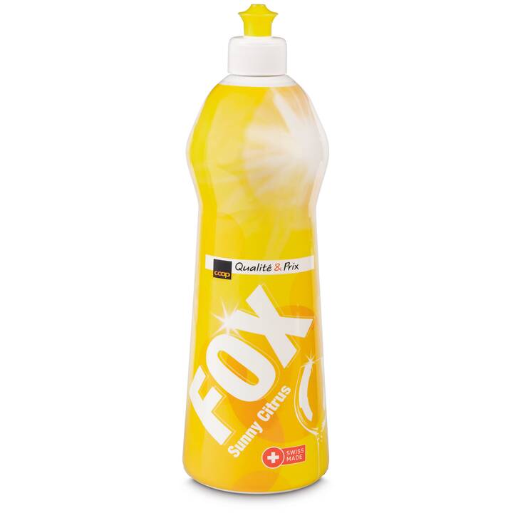 FOX Detergente per piatti a mano Agrumi (750 ml, Liquido)