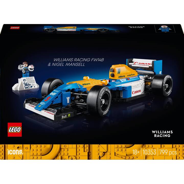 LEGO Icons Williams Racing FW14B Mit Nigel Mansell (10353) - Interdiscount