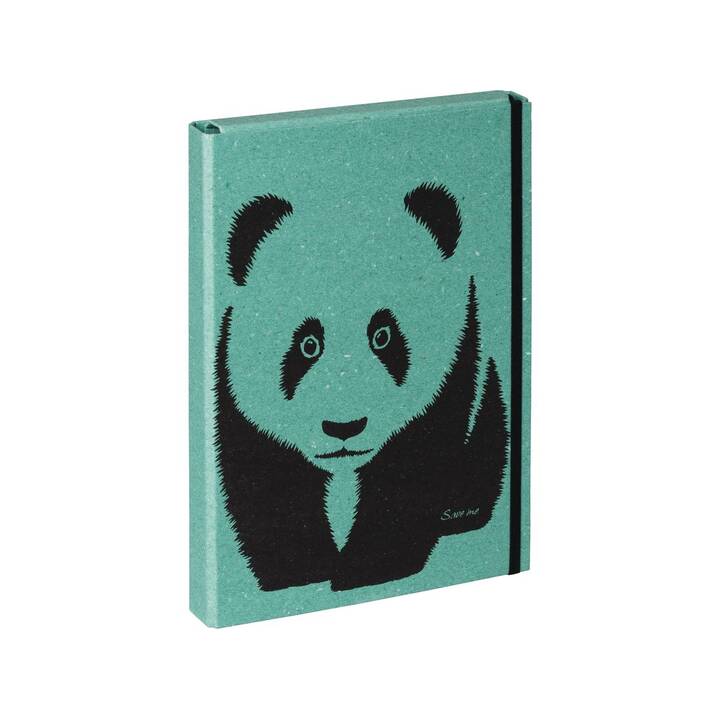 PAGNA Organisationsmappe Panda (Türkis, A4, 1 Stück)