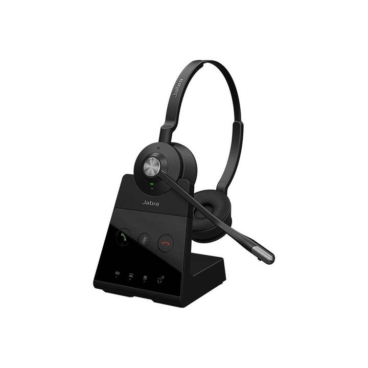 JABRA Office Headset Engage 65 SE Stereo (On-Ear, Kabellos, Schwarz)