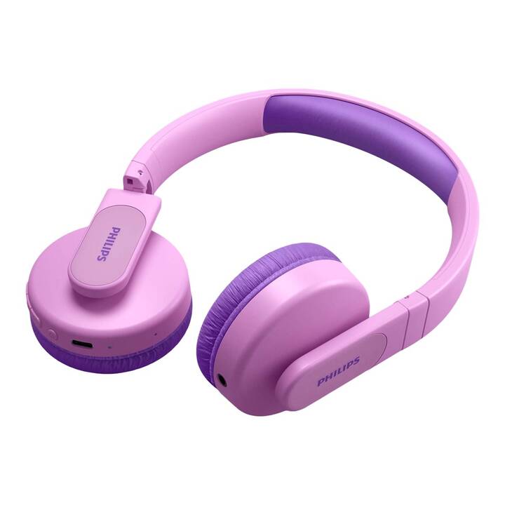 PHILIPS Kids TAK4206PK Kinderkopfhörer (Bluetooth 5.0, Pink)