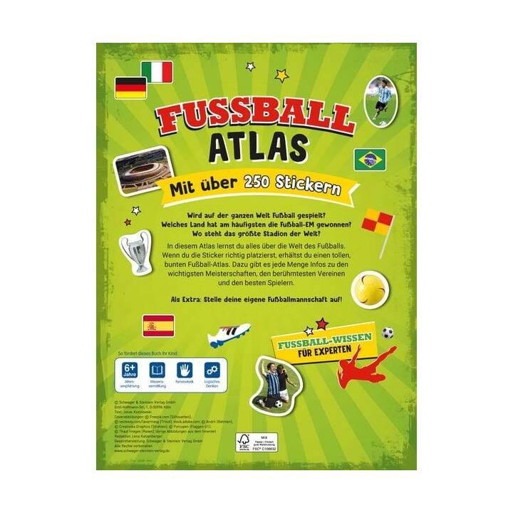 SCHWAGER UND STEINLEIN Stickerbuch (Fussball)
