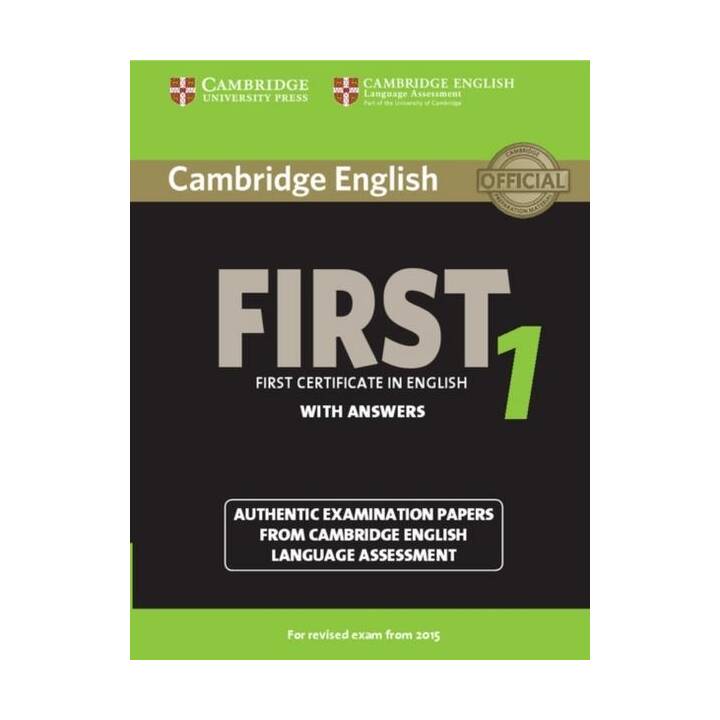 Cambridge English First 1