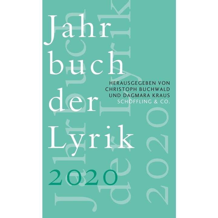 Jahrbuch der Lyrik 2020