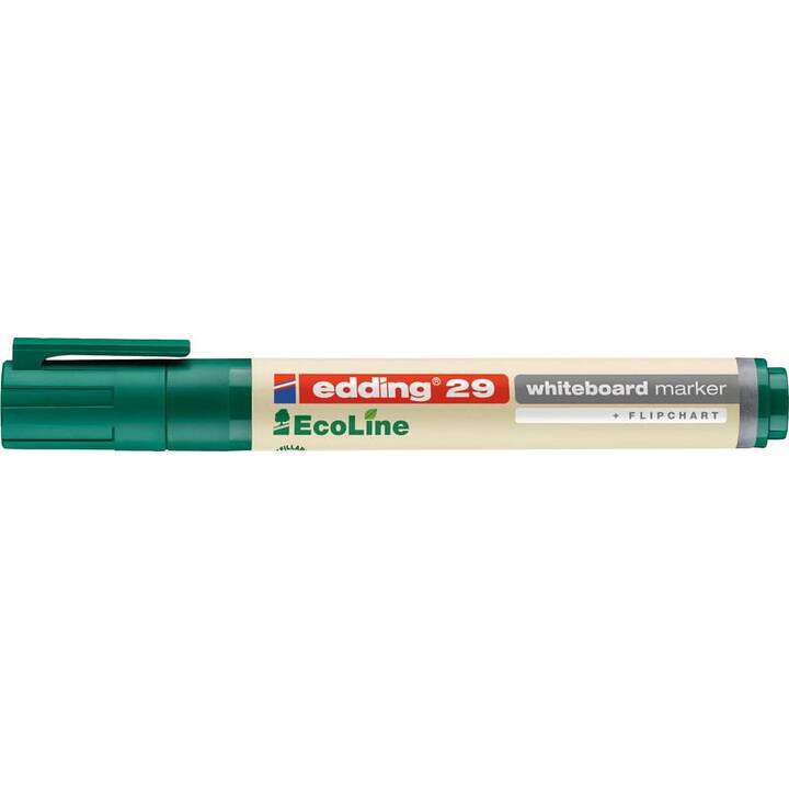 EDDING Marcatori di lavagna EcoLine 29 (Verde, 1 pezzo)