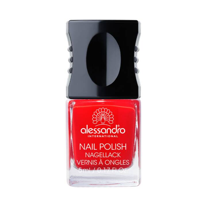 ALESSANDRO Vernis à ongles coloré International (12 Classic Red, 10 ml)