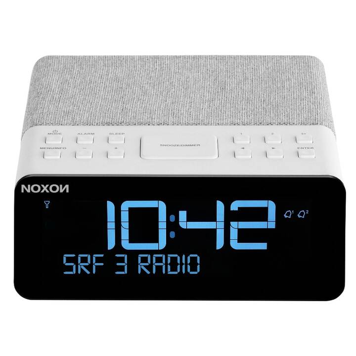 NOXON CR 100 Radio-réveil (Blanc)