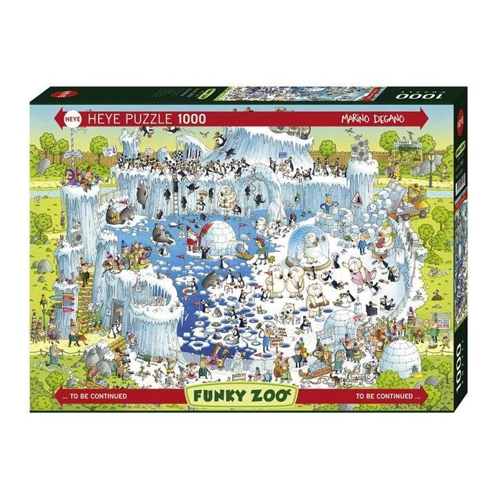 HEYE KALENDER Funky Zoo Puzzle (1000 x)