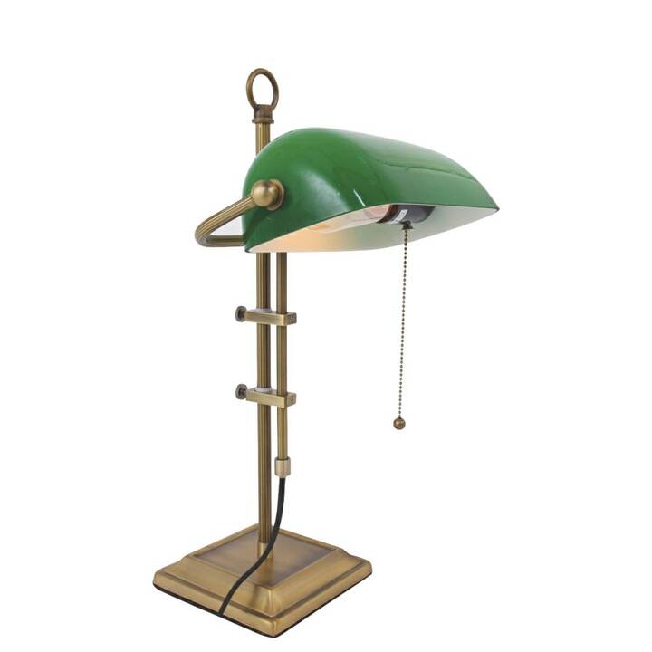 STEINHAUER Lampada da tavolo Ancilla (Bronzo, Verde)