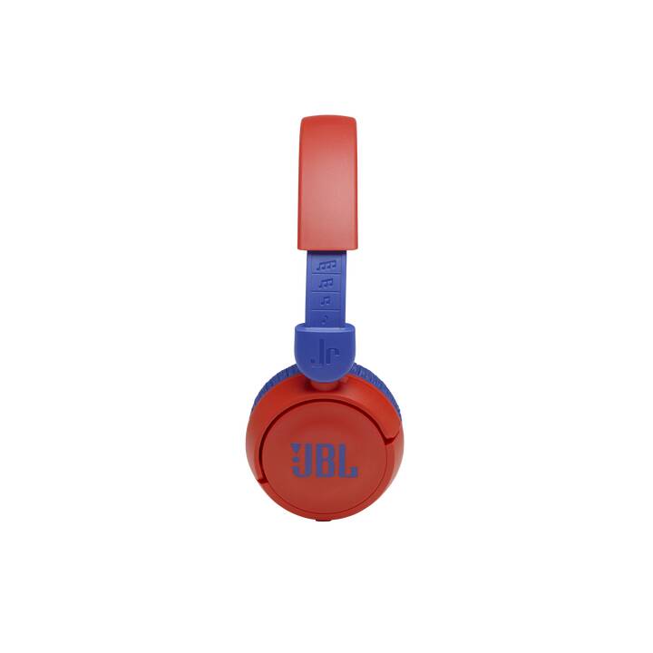 JBL BY HARMAN Jr 310BT Casque d'écoute pour enfants (Bluetooth 5.0, Bleu, Rouge)