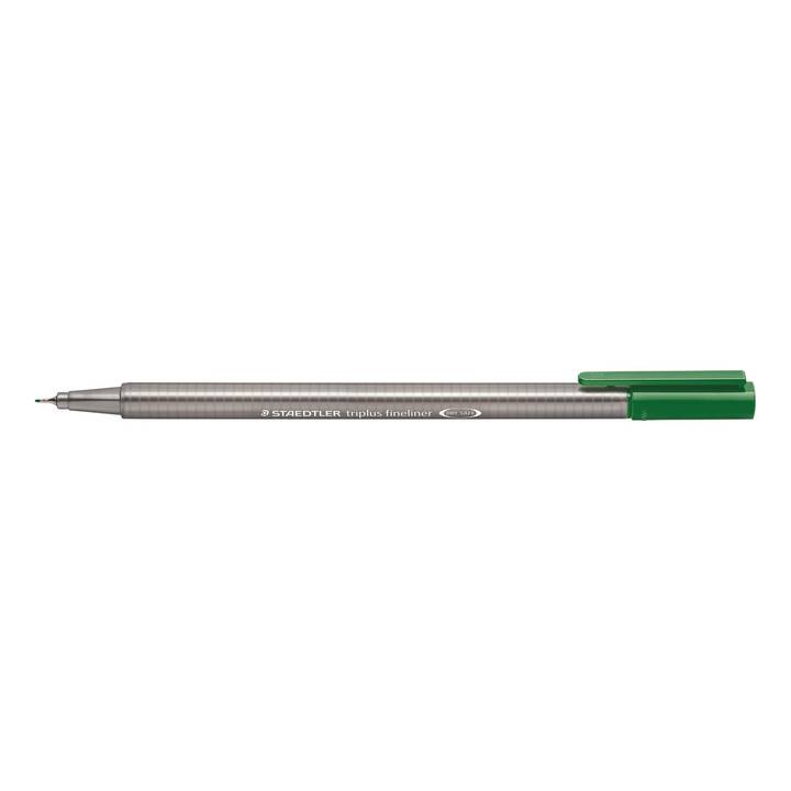 STAEDTLER Triplus 334 Traceur fin (Vert, 1 pièce)