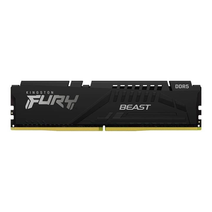 KINGSTON TECHNOLOGY FURY Beast (1 x 16 GB, DDR5 6000 MHz, DIMM 288-Pin)