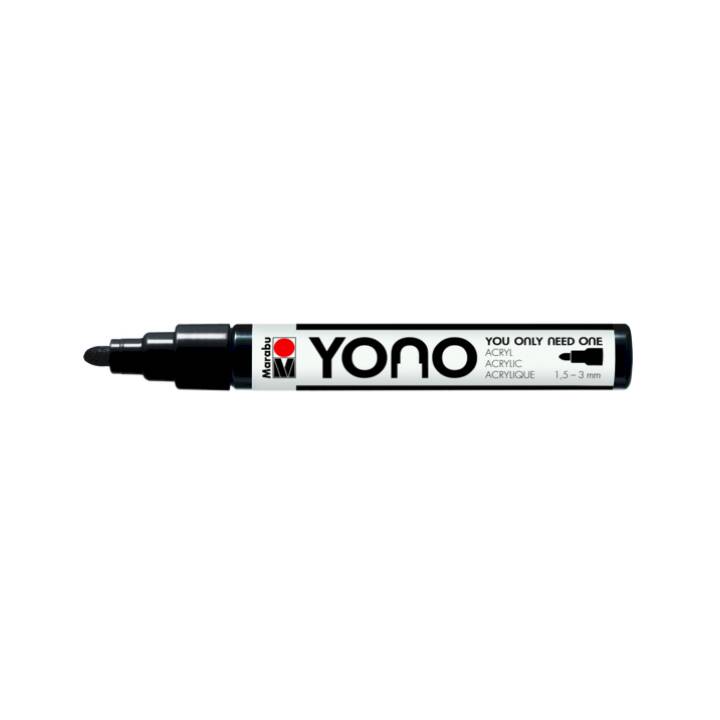 MARABU Acrylmarker Yono (Schwarz, 1 Stück)