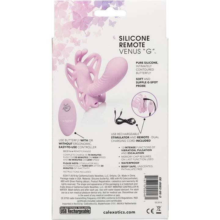 CALEXOTICS Vibratore G-spot Venus Butterfly