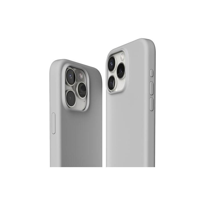 VONMÄHLEN Backcover MagSafe Eco (iPhone 15 Pro, Grigio chiaro)