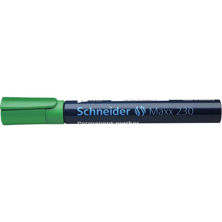 SCHNEIDER Marqueur permanent Maxx 230 (Vert, 1 pièce)