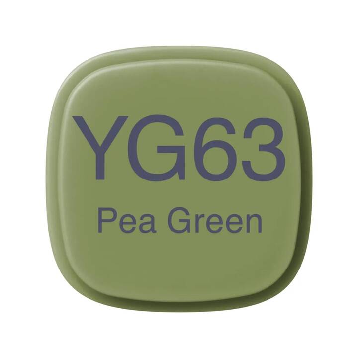 COPIC Marcatori di grafico Classic YG63 Pea Green (Verde, 1 pezzo)