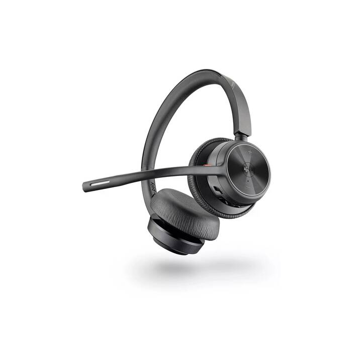 HP Office Headset Voyager 4320 (On-Ear, Kabel und Kabellos, Schwarz)