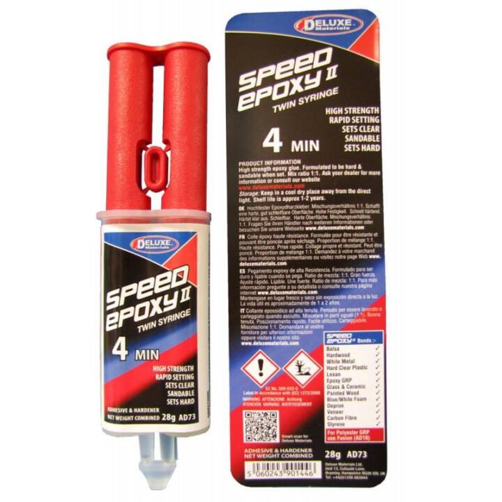 DELUXE MATERIALS Colles spéciales Speed Epoxy II (28 g)
