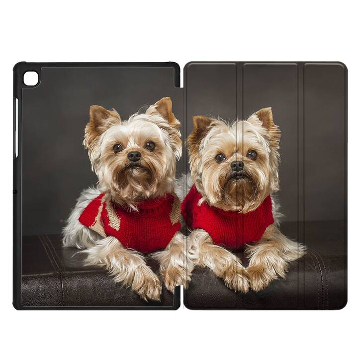 EG cover per Samsung Galaxy Tab A7 Lite 8.7" (2021) - marrone - cani