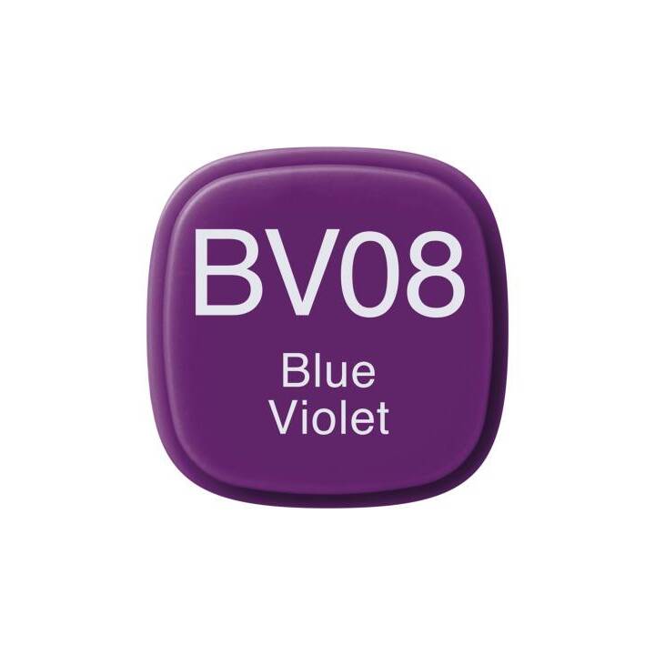 COPIC Marqueur de graphique Classic BV08 Blue Violet (Bleu Violet, 1 pièce)