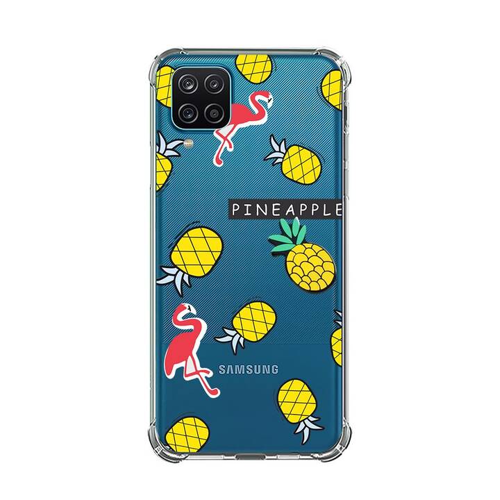 EG Backcover (Galaxy A22 4G, Ananas, Transparent)