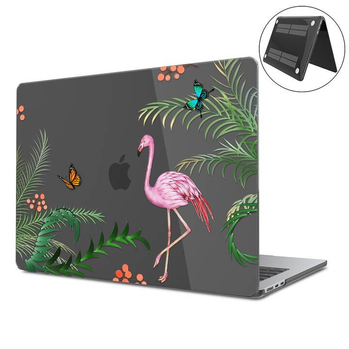 EG Coque rigide (Macbook Air 15" M3 2024, Oiseaux, Transparent)