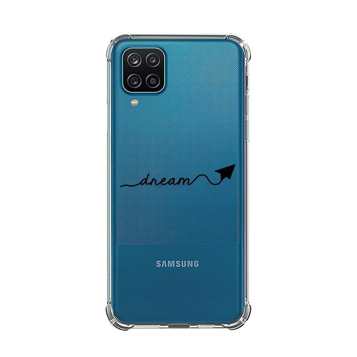 EG Backcover (Galaxy A12, Reisen, Transparent)