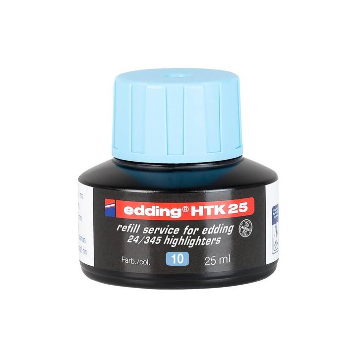 EDDING Inchiostro HTK25 (Blu chiaro, 25 ml)