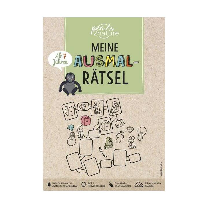 Meine Ausmal-Rätsel