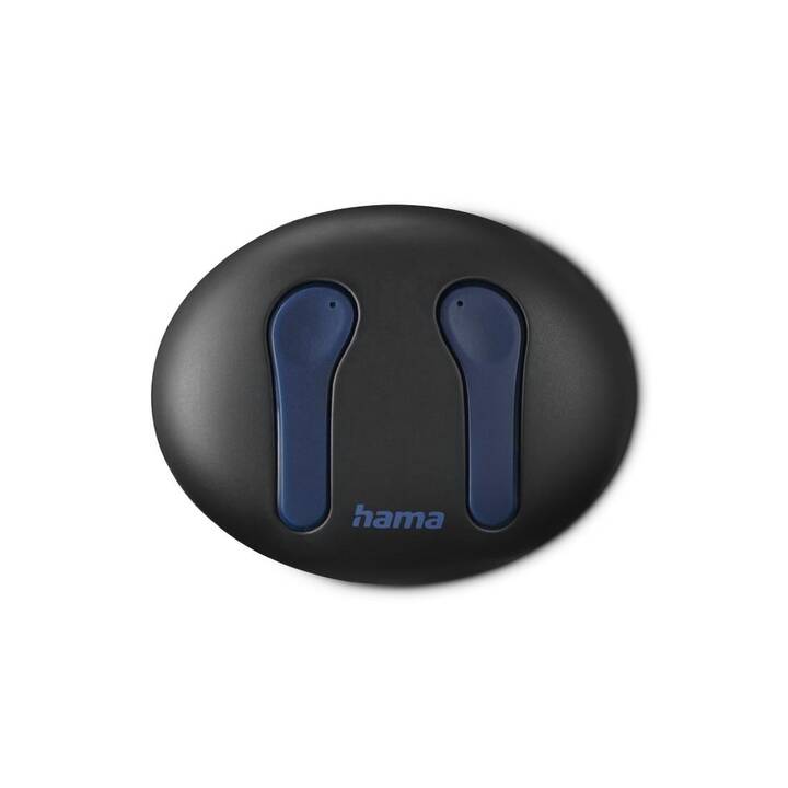 HAMA In-Ear (Bluetooth 5.3, Noir, Bleu)