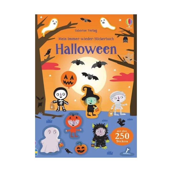 Mein Immer-wieder-Stickerbuch: Halloween