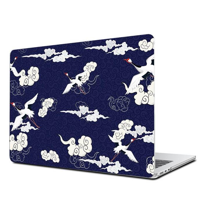 EG Hardcase (Macbook Air 15" M3 2024, Uccelli, Blu)