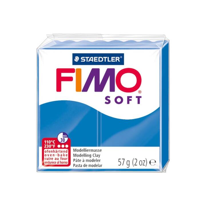 FIMO Pâte à modeler Soft (57 g, Bleu)