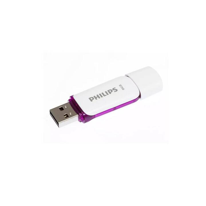 PHILIPS USB-Stick Snow Duo (64 GB, USB 2.0 di tipo A)