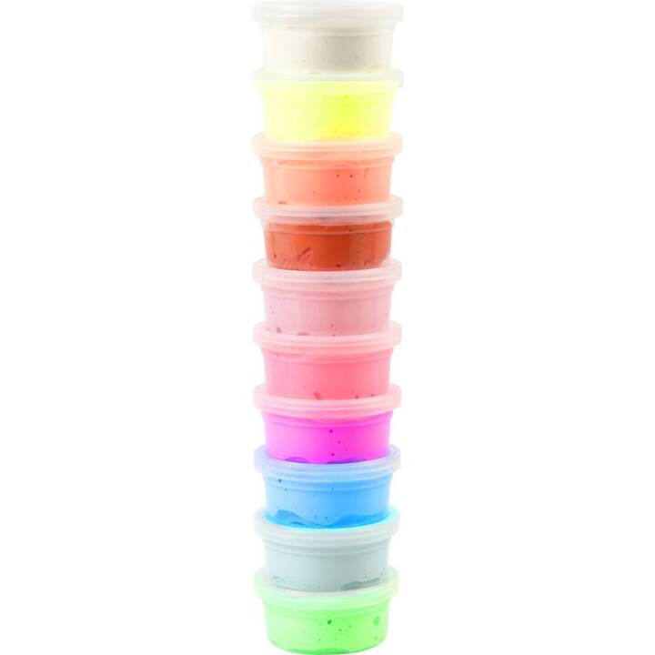 CREATIV COMPANY Pasta per modellare (40 g, Multicolore)