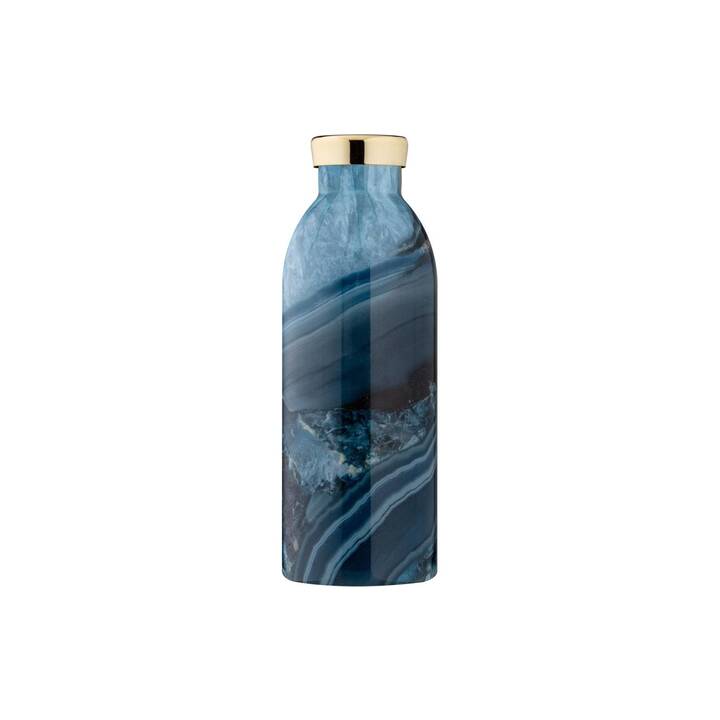 24BOTTLES Bottiglia sottovuoto Clima Agate (0.5 l, Blu)
