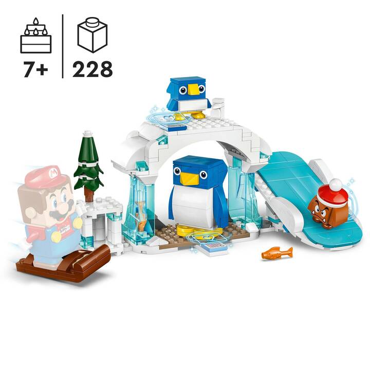LEGO Super Mario Pack di espansione La settimana bianca della famiglia Pinguotto (71430)