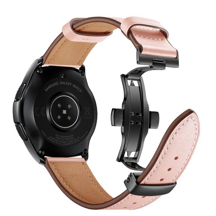 EG Bracelet (Samsung Galaxy Galaxy Watch3 41 mm, Noir, Rose)