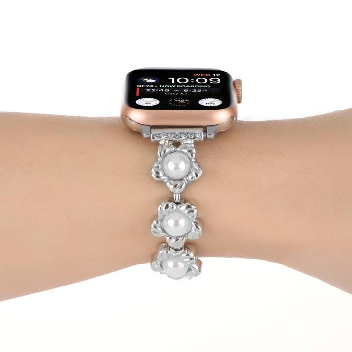 EG Armband (Apple Watch 40 mm / 41 mm / 38 mm, Silber)