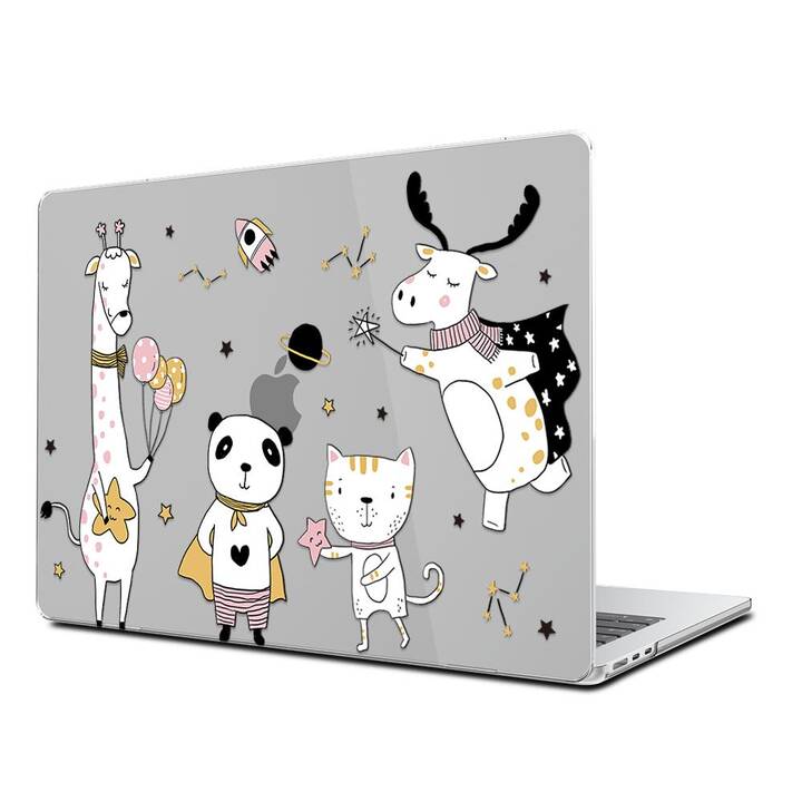 EG Hardcase (Macbook Air 15" M3 2024, Kunst, Mehrfarbig)