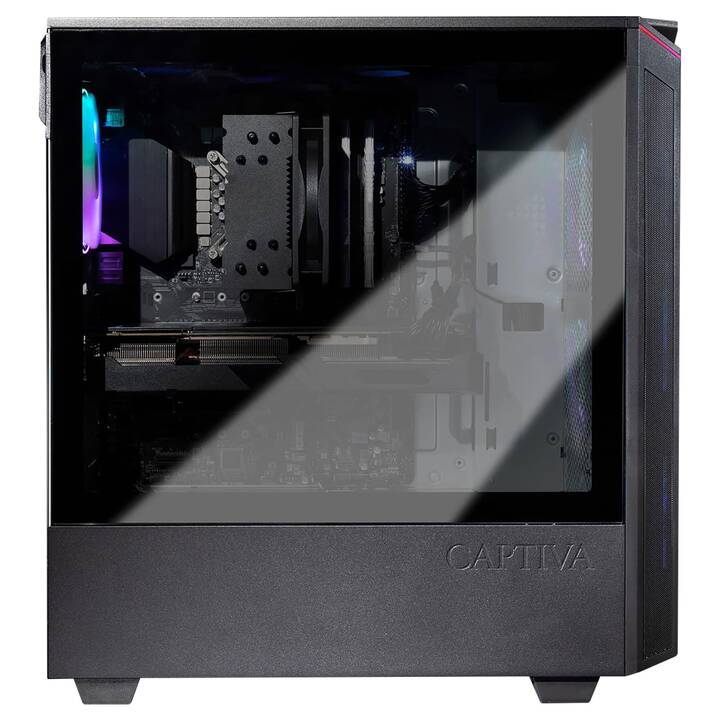 CAPTIVA Highend Gaming R73-942 (AMD Ryzen 7 5800X3D, 32 GB, 1000 Go SSD, NVIDIA GeForce RTX 4070)